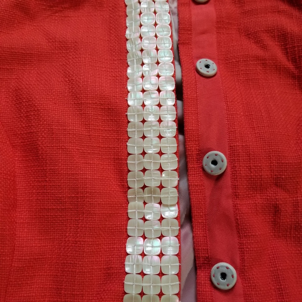 Coldwater creek 8p shell embellished jacket - Picture 3 of 7